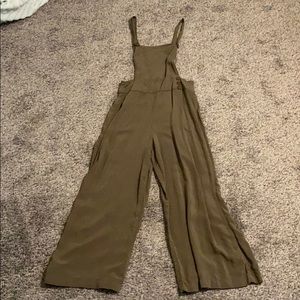 Army green jumpsuit